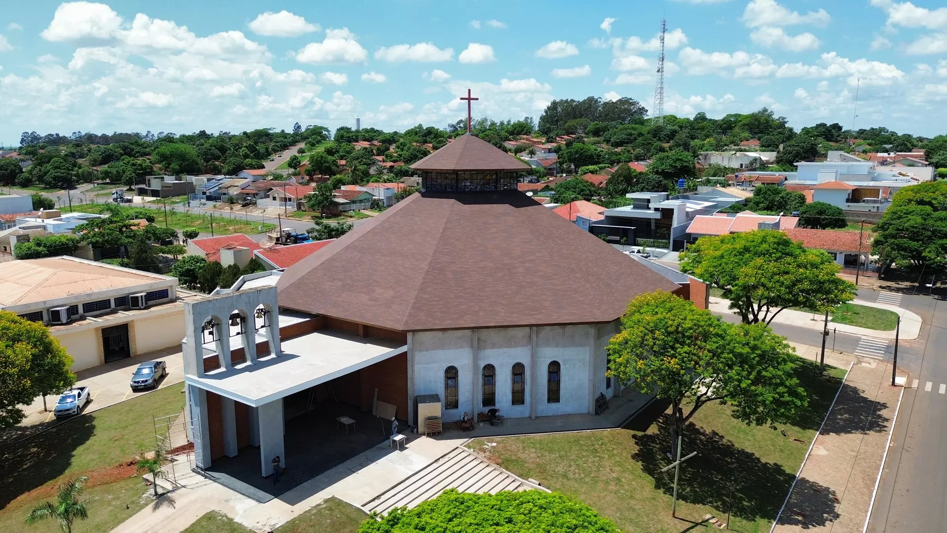 Dedicação e benção da nova Igreja matriz da paróquia da ressurreição de Ivaté será nesta sexta-Feira